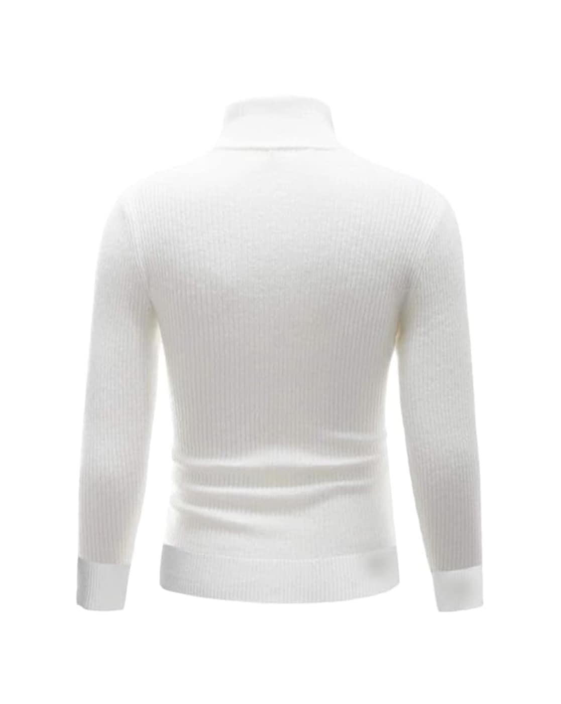 Slim Fit Crew-Neck Pullover with Contrast Tipping