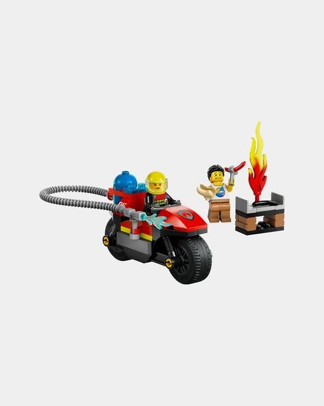 City Fire Rescue Motorcycle Building Set