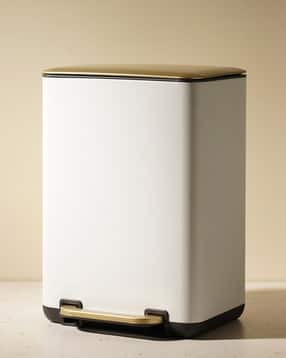 pure home and living Iron Waste Bin with Lid-picture-23
