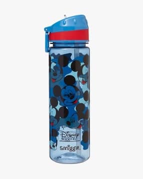 Mickey Mouse Print Drink Up Water Bottle-image-15