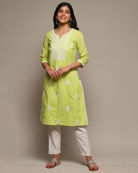 Buy Green Kurta Suit Sets for Women by Biba Online Ajio