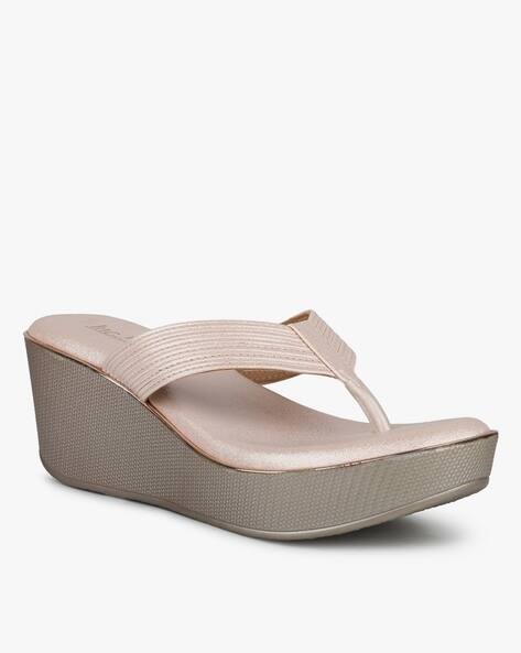 Buy Rose Gold Heeled Sandals for Women by Online