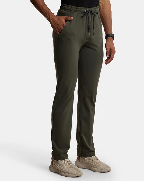 Buy Men's Navy Slim Fit Track Pants | Cotstyle