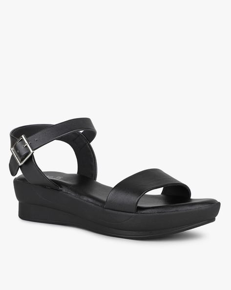 Buy Black Heeled Sandals for Women by Online