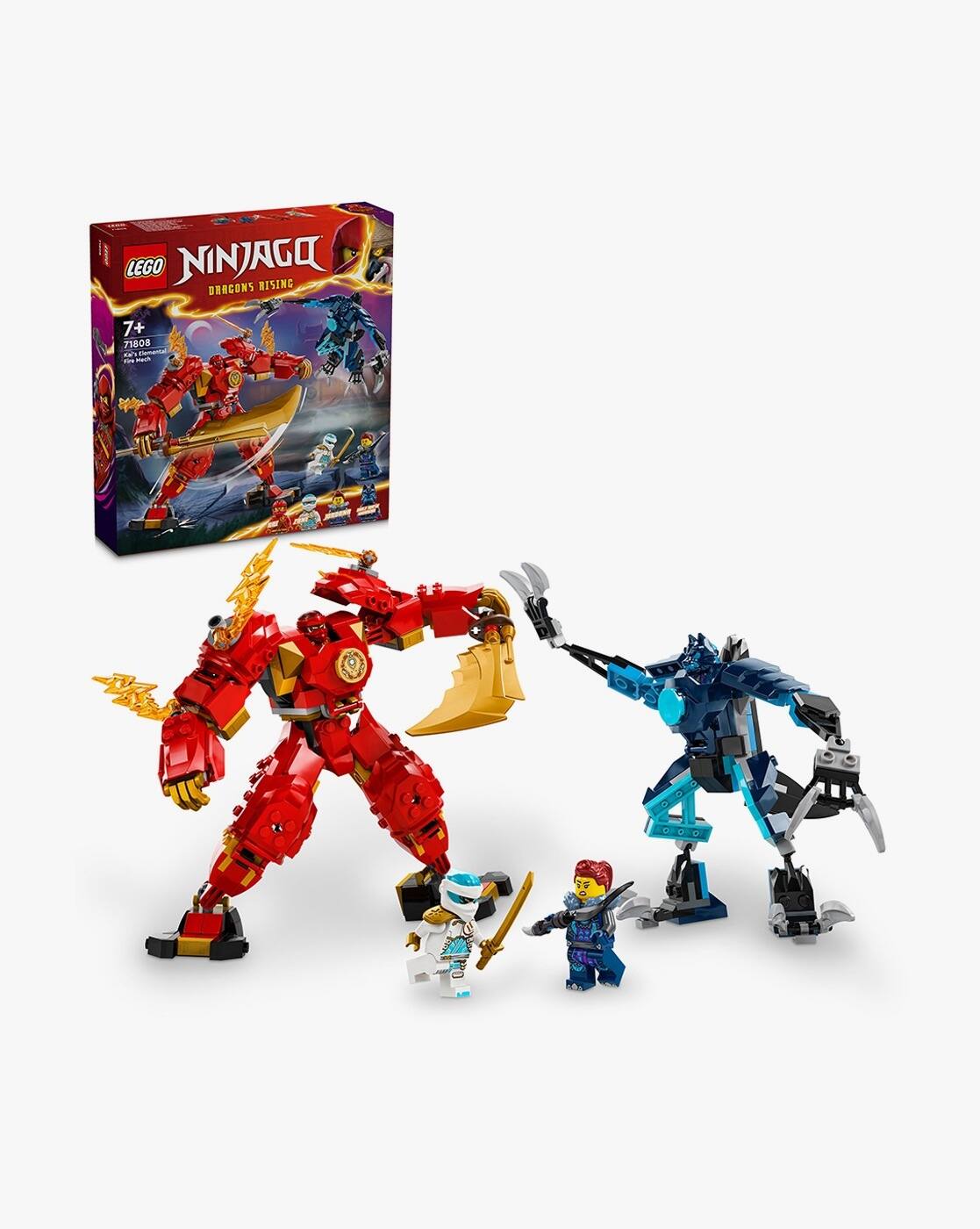 Ninjago Kais Elemental Fire Mech Toy