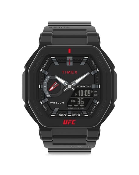 Timex Men Water-Resistant Dual Display Watch- TW2V55200X6