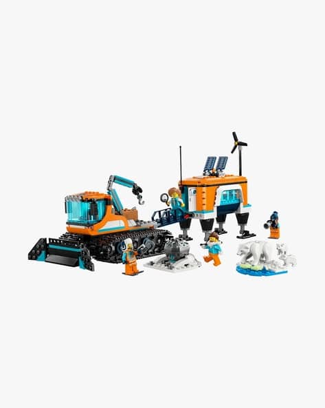 City Arctic Explorer Truck and Mobile Lab Building Toy Set-60378