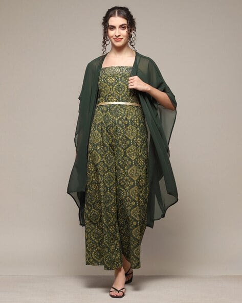 Buy Forest Green Jumpsuits &Playsuits for Women by Biba Online