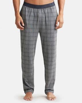 jockey IM03 Tencel Micro Modal Cotton Elastane Stretch Regular Fit Pyjama with Side Pockets-picture-39