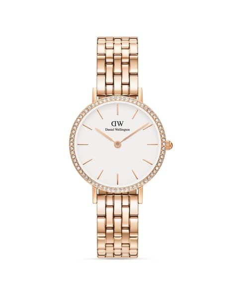 Women Water-Resistant Stone-Studded Analogue Watch-DW00100666K