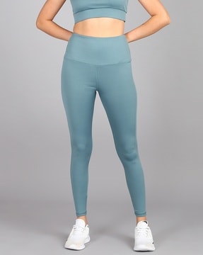 REYNEM Yoga Pants Women Leggings For Fitness Nylon High Waist Long Pants  Women Hip Push UP Tights Women Gym Clothing (Color : Army green, Size : L)