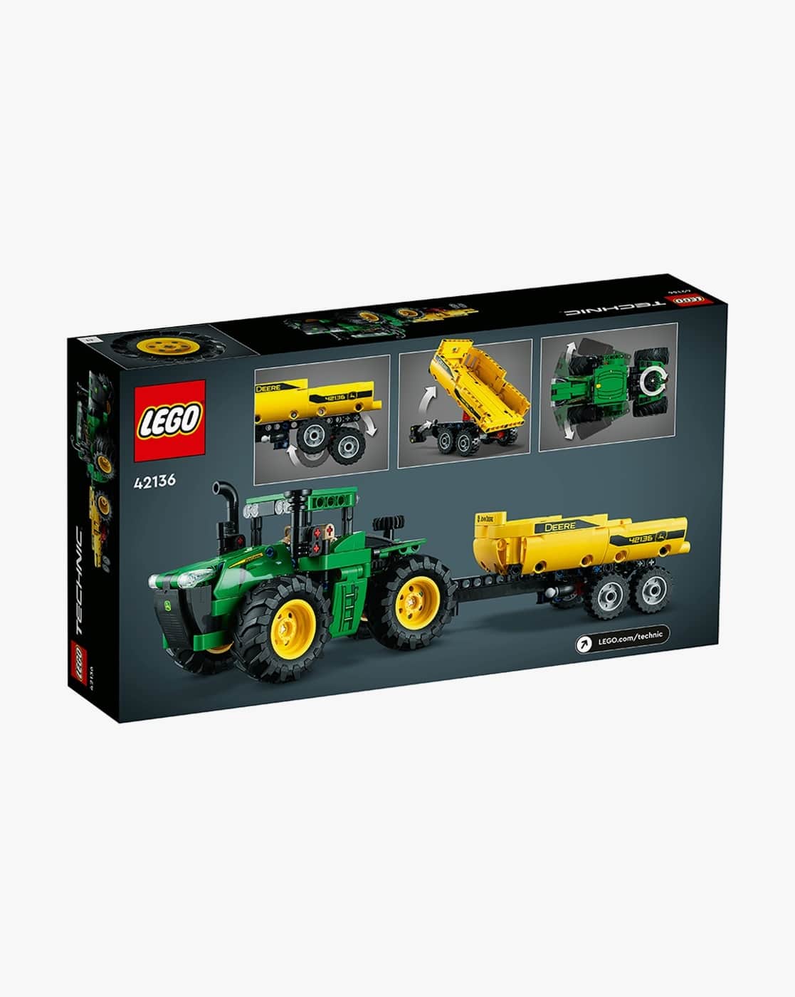 Technic John Deere 9620R 4WD Tractor Model Building Kit
