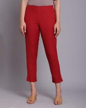 biba Women Mid-Rise Regular Fit Pants-picture-46