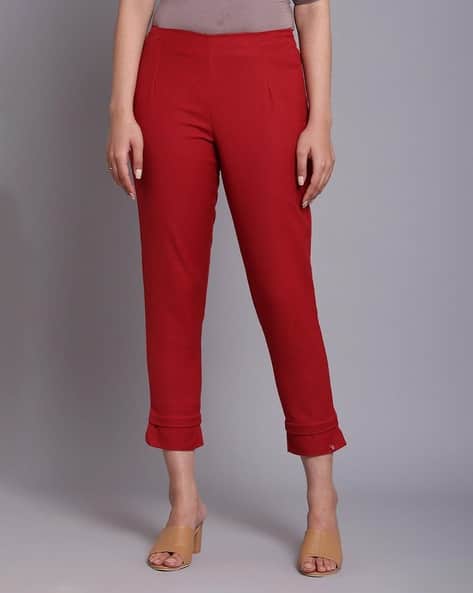 Biba Women Mid-Rise Regular Fit Pants