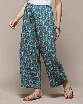 biba Women Floral Print Palazzos-picture-27
