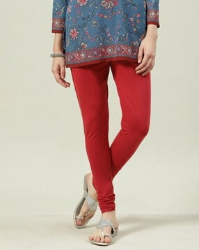 biba Women Churidar with Elasticated Waist-picture-53