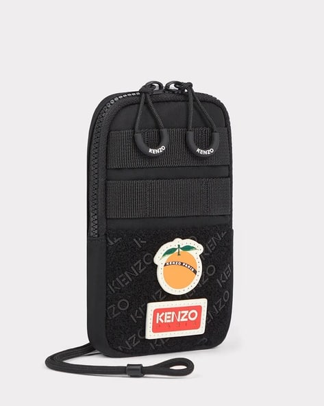 Kenzo Logo Kenzo Phone Holder Phone Holder On Strap