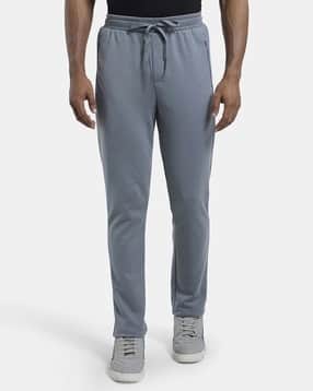 jockey Men AM44 Super Combed Cotton Rich Pique Interlock Fabric Slim Fit Trackpants with Side and Back Pockets-picture-27