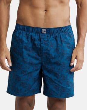 jockey US57 Super Combed Mercerized Cotton Woven Boxer Shorts with Side Pocket-picture-33