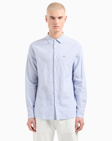 Buy Blue Shirts for Men by ARMANI EXCHANGE Online