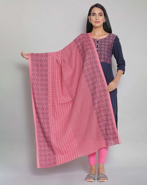 Women Floral Print Dupatta Price in India