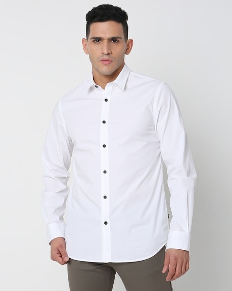 Gas Slim Fit Classic Collar Shirt