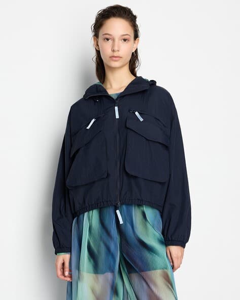 Buy Blueberry Jelly Jackets Coats for Women by ARMANI EXCHANGE