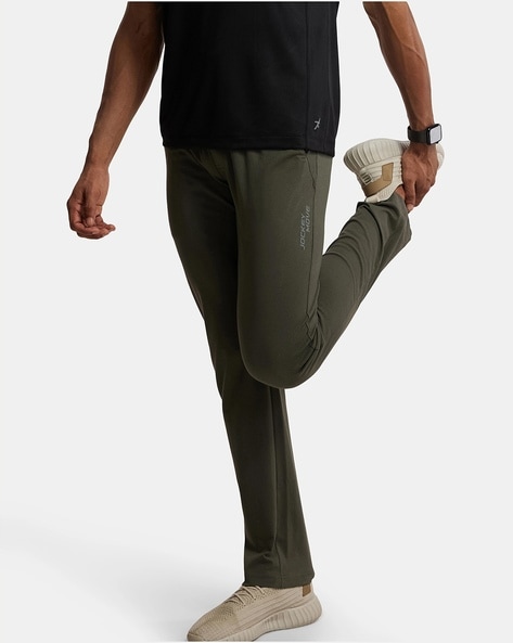 Buy Jockey Style SP27 Men's Super Combed Cotton Rich Slim Fit Trackpants  with Zipper Pockets and Stay Fresh Treatment - Graphite Online at Best  Prices in India - JioMart.