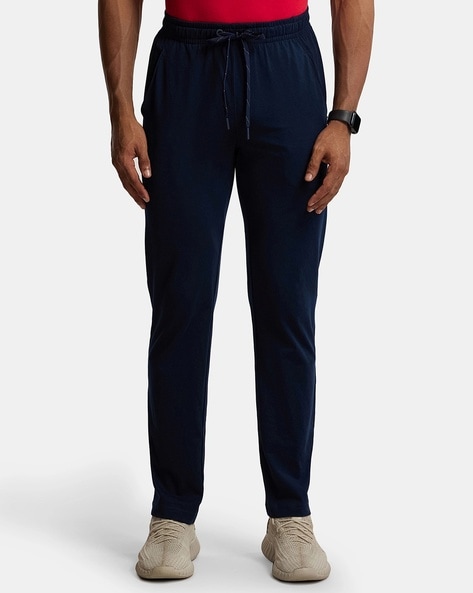 Jockey Men's Super Combed Cotton Rich Straight Fit Track pants with Side  and Back Pockets -9508 – Online Shopping site in India