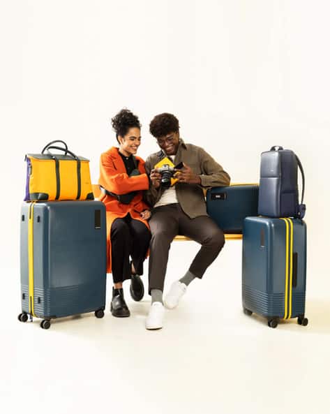 The Set of Luggage TSA Lock Trolley Bag (S|M|L) - Main Image