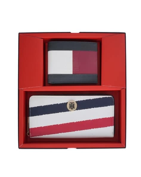 TOMMY HILFIGER Pack of 2 Bi-Fold Wallet & Zip-Around Wallet