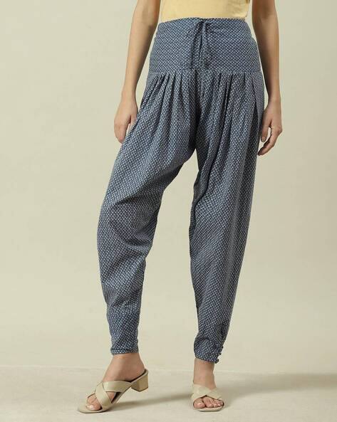 Biba Women Geometric Print Relaxed Fit Salwar Pants