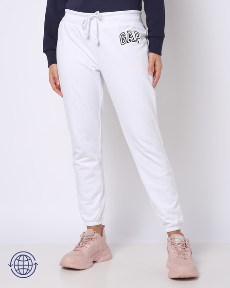 Gap white joggers new arrivals