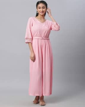 aurelia Women Lace V-Neck Jumpsuit-picture-17