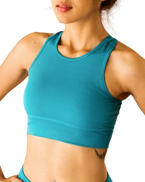 Non racerback sports bra online