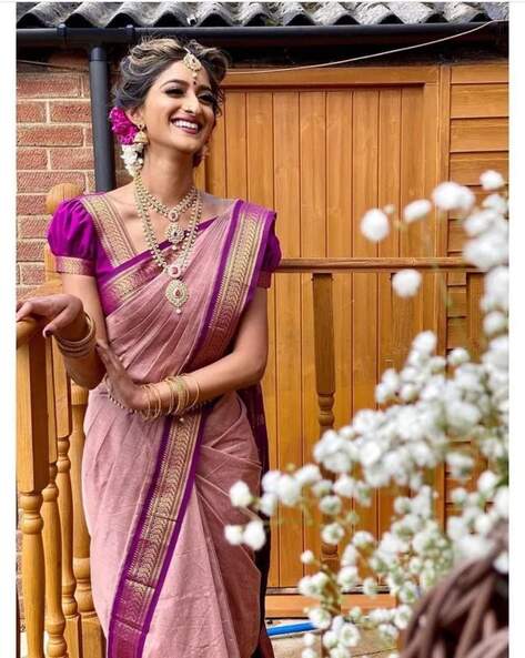 Pink Green Pure Gadwal Silk Saree | Sakhi Fashions – sakhifashions