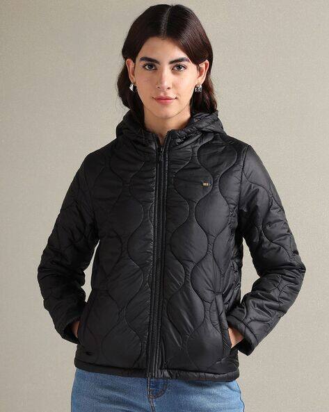 Hooded Jacket Black Polo Jacket Women's Buy Black Jackets Coats For Women By Polo Online