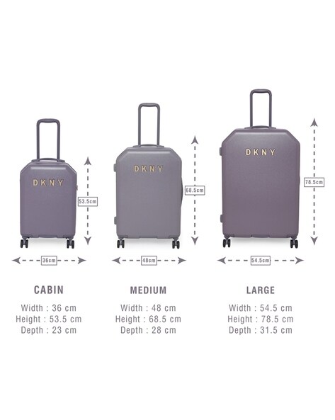 Buy Grey Luggage & Trolley Bags for Men by DKNY Online