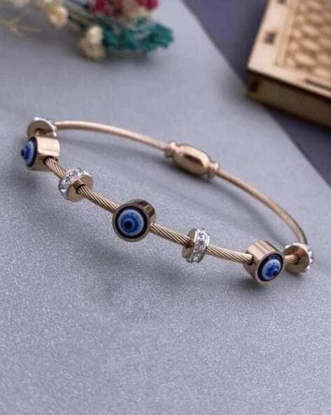 Buy Rose gold Bracelets Bangles for Women by Glowzi Online - Main Image