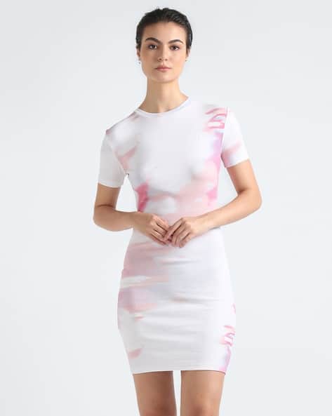 Calvin Klein Jeans Women Printed Bodycon Dress