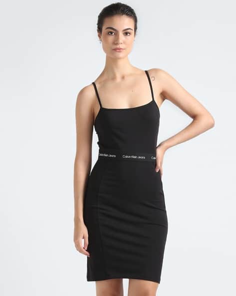 calvin klein black bodycon dress Jessie Sequin Cutout Bodycon Mini Dress  American Threads Boutique Pink / S