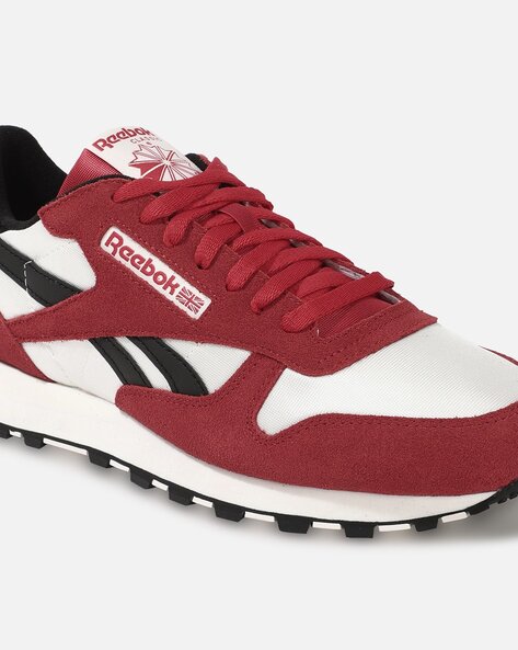 All red reebok clearance classics