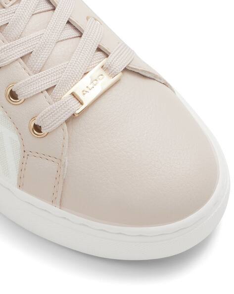 aldo rose gold sneakers