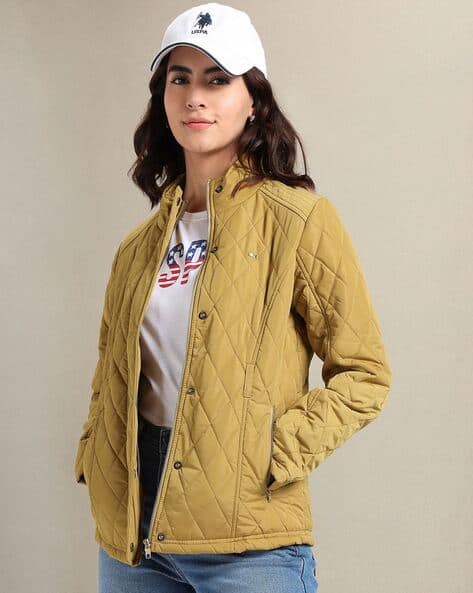 Buy Mustard Jackets Coats for Women by Polo Online