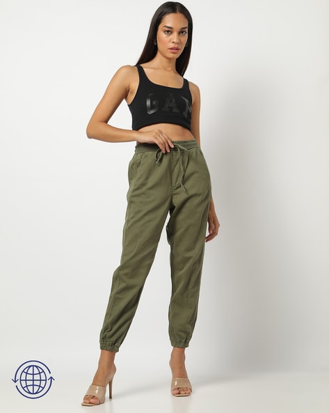 Grande Mode Solid Women Olive, Olive Track Pants - Buy Grande Mode Solid  Women Olive, Olive Track Pants Online at Best Prices in India