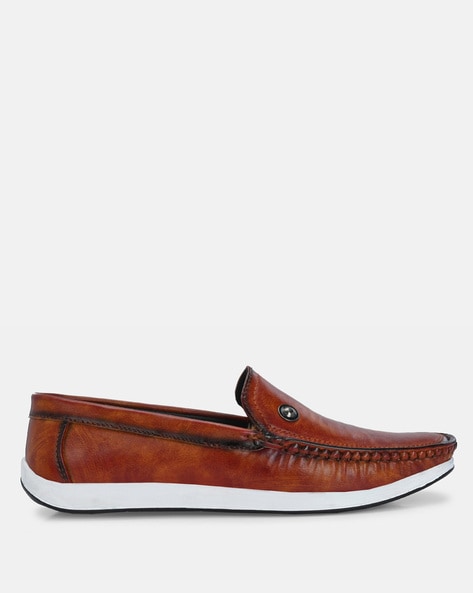 Men Round-Toe Slip-On Loafers