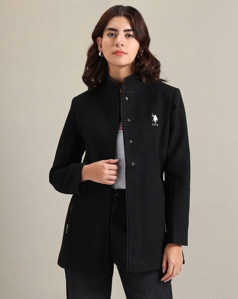 Polo best sale black coat