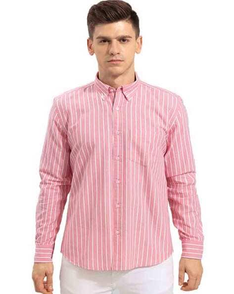 Men Striped Regular Fit Shirt