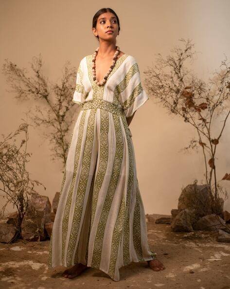 Buy OFF WHITE Jumpsuits &Playsuits for Women by Label Reyya Online