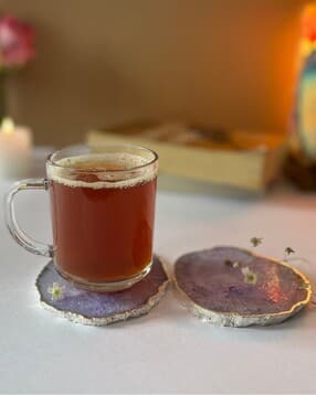 homearte india Set of 2 Agate Stone Coasters-picture-38